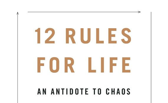 Book cover of 12 Rules for Life by Jordan B. Peterson