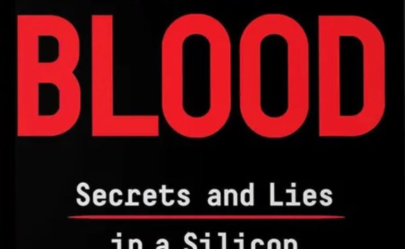Book cover of Bad Blood by John Carreyrou