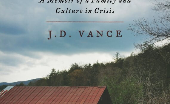 Book cover of Hillbilly Elegy by J.D. Vance