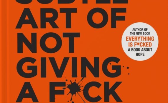 Book cover of The subtle art of not giving a f*ck by Mark Manson