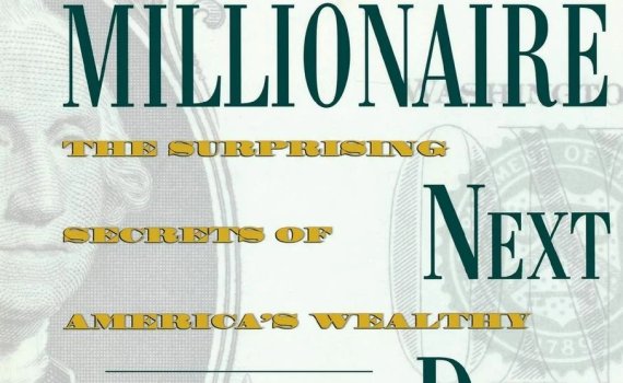 Book cover of The Millionaire next door by Thomas Stanley