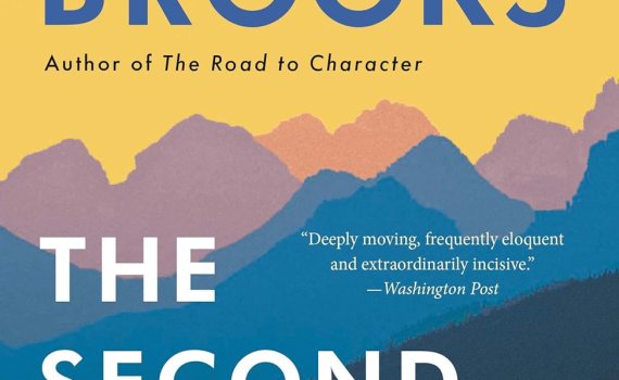 Book cover of The Second Mountain by David Brooks